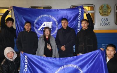 Visit of the Shymkent College to the Capital