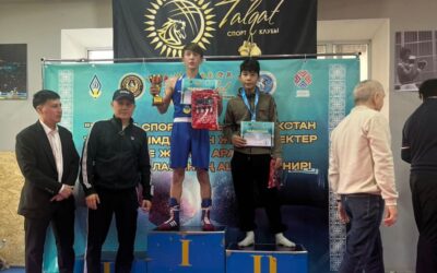 Колледжіміздің студенті ҚР Тәуелсіздік күніне орай өткен қалалық бокс турнирінің жеңімпазы