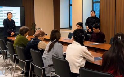 Лекция для преподавателей в рамках проекта «Esirtkisiz Elorda»